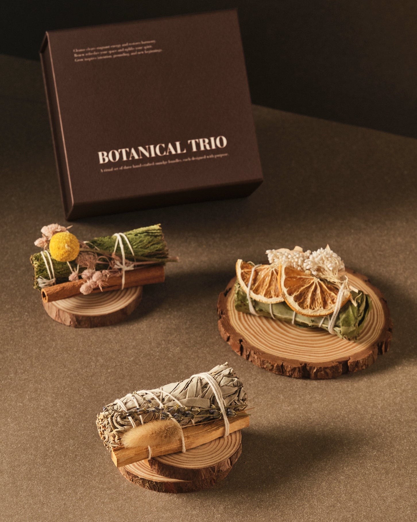 Botanical Trio Smudge Sticks Set (UK Exclusive)