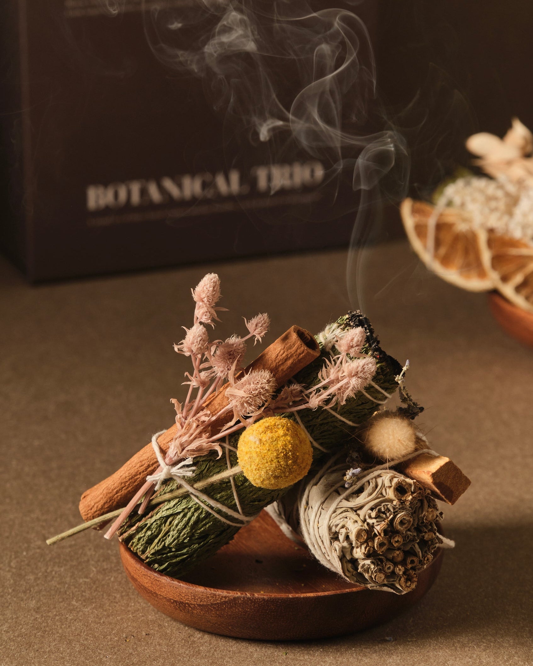 Botanical Trio Smudge Sticks Set (UK Exclusive)