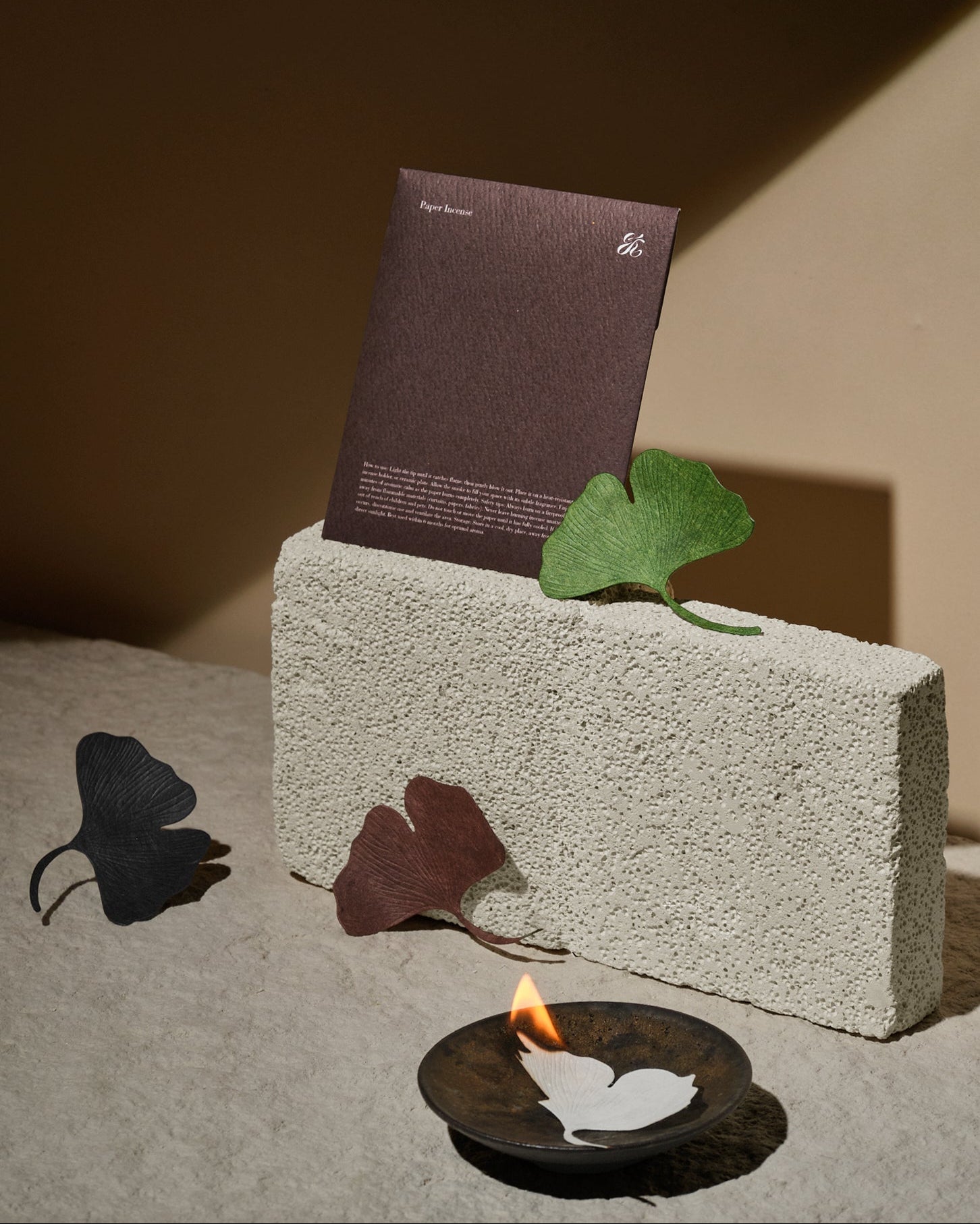 Black Musk Paper Incense